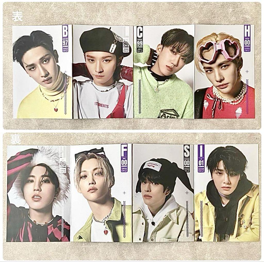 [USED] Stray Kids Sukish Reno Album CD Set Trading Card