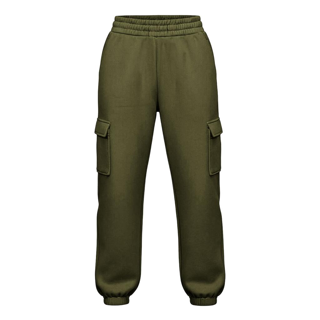Women's Fashion Loose Fit Cargo Pants, Color Sweatpants for Workout and Everyday Wear