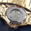 Maserati Orologio Automatico da Uomo Sfida in Pelle Blu Cuore Aperto R8823140004