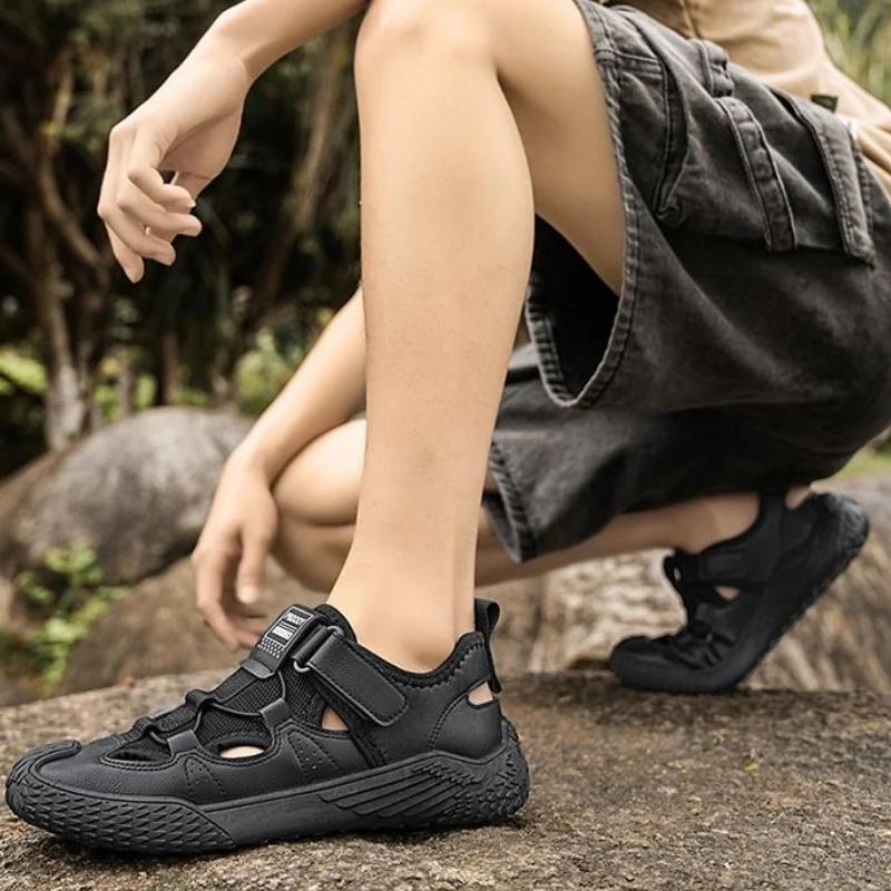 Fashion With Platform Male Shoe Rubber Height Luxury 2025 Casual Expensives Cheap Liquidation Summer Breathable Designer H Men's Sandal