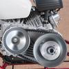 VEVOR Drive Clutch, 2-8HP Engine, 2000 RPM High-Strength Drive Clutch with Asymmetric Designed Wheels & Robust Rubber Belt