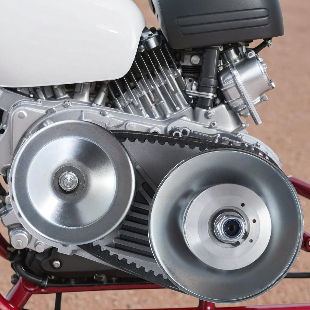 VEVOR Drive Clutch, 2-8HP Engine, 2000 RPM High-Strength Drive Clutch with Asymmetric Designed Wheels & Robust Rubber Belt