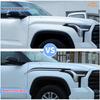 Aunginsy Front Hood Body Side Panel Decal Trim Compatible with Toyota Tundra 2022-2024 2025 Car Front Hood Engine Side Panel Precut Vinyl Decal Long