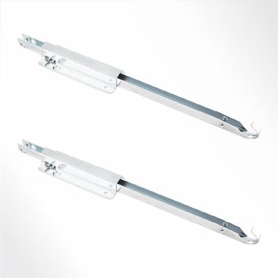 POWERTEC 71426 Metal Drop Leaf Table Support – Set of 2, Silver