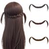 Handmade Hair Braid Hair Clips Half-tied Chicken Feather Hair Band  Women
