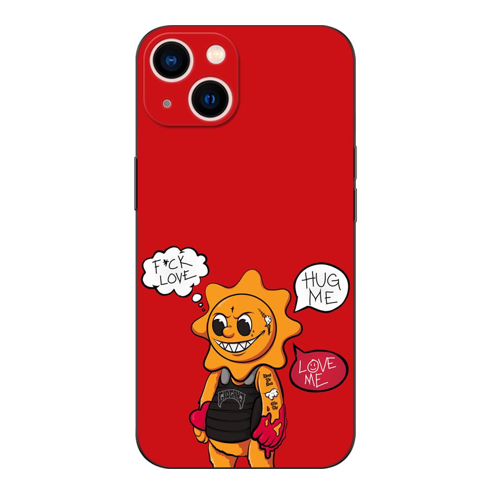 Black tpu case for iphone 5 5s se 2020 6 6s 7 8 plus x 10 XR XS 11 12 13 mini pro MAX back cover Fundas Glo Gang Chief Keef Capa