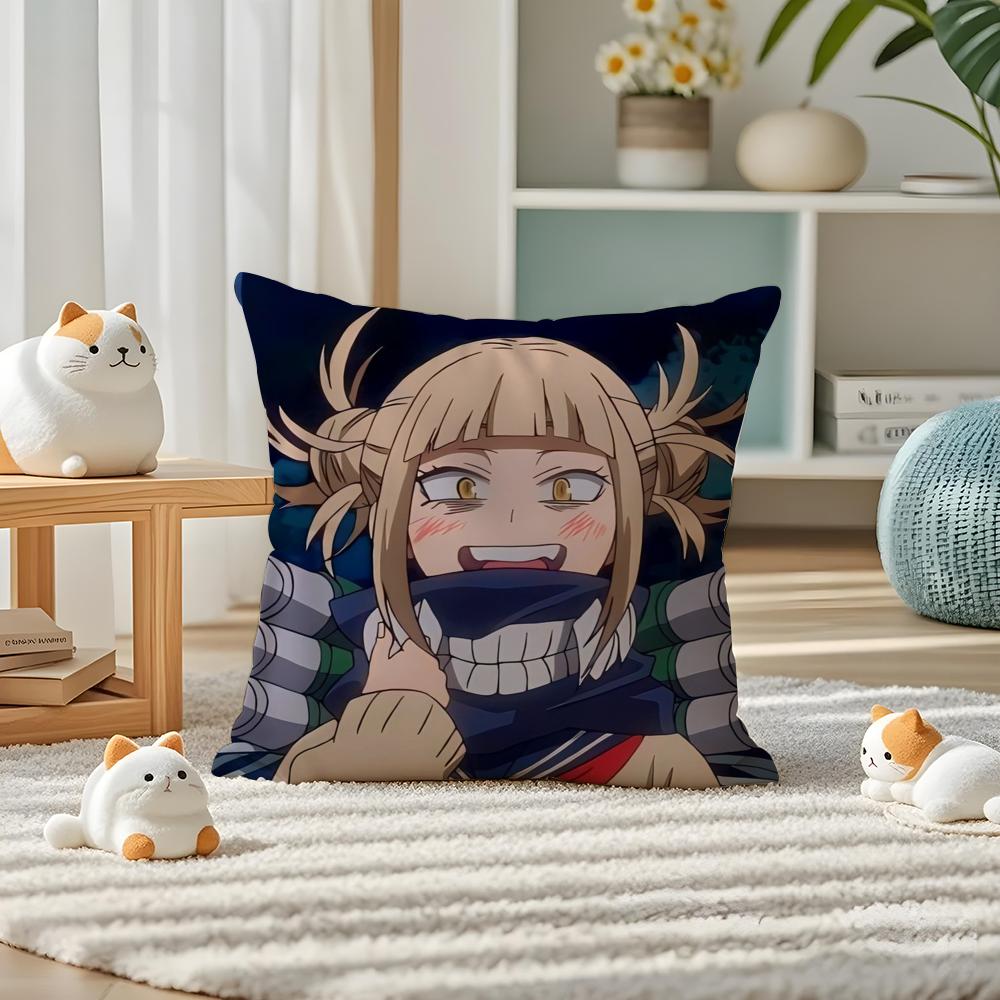 HHimiko TToga Pillow Case Silky elegant Comfort Sofa Bed Invisible zipper