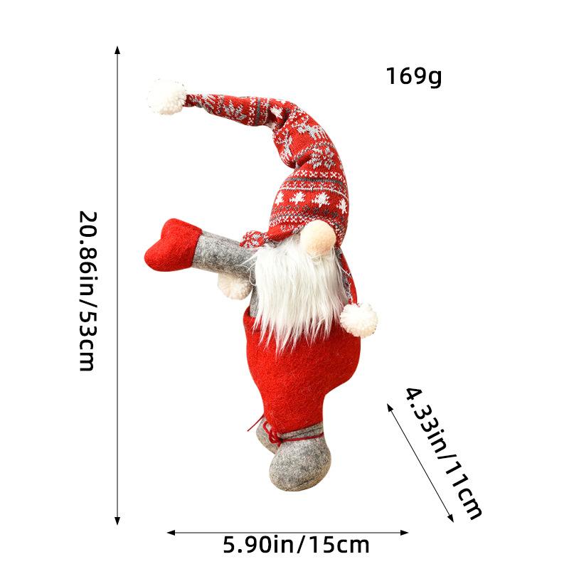 

Пряжка для шторы в виде старика, Безликая кукла, Ремешок для шторы, Креативное украшение для двери, Рождественские декоративные принадлежности