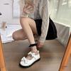 Lolita Shoes Female Summer Student Versatile Black Shoes Soft Sister Small Leather Shoes Lolita Shoes