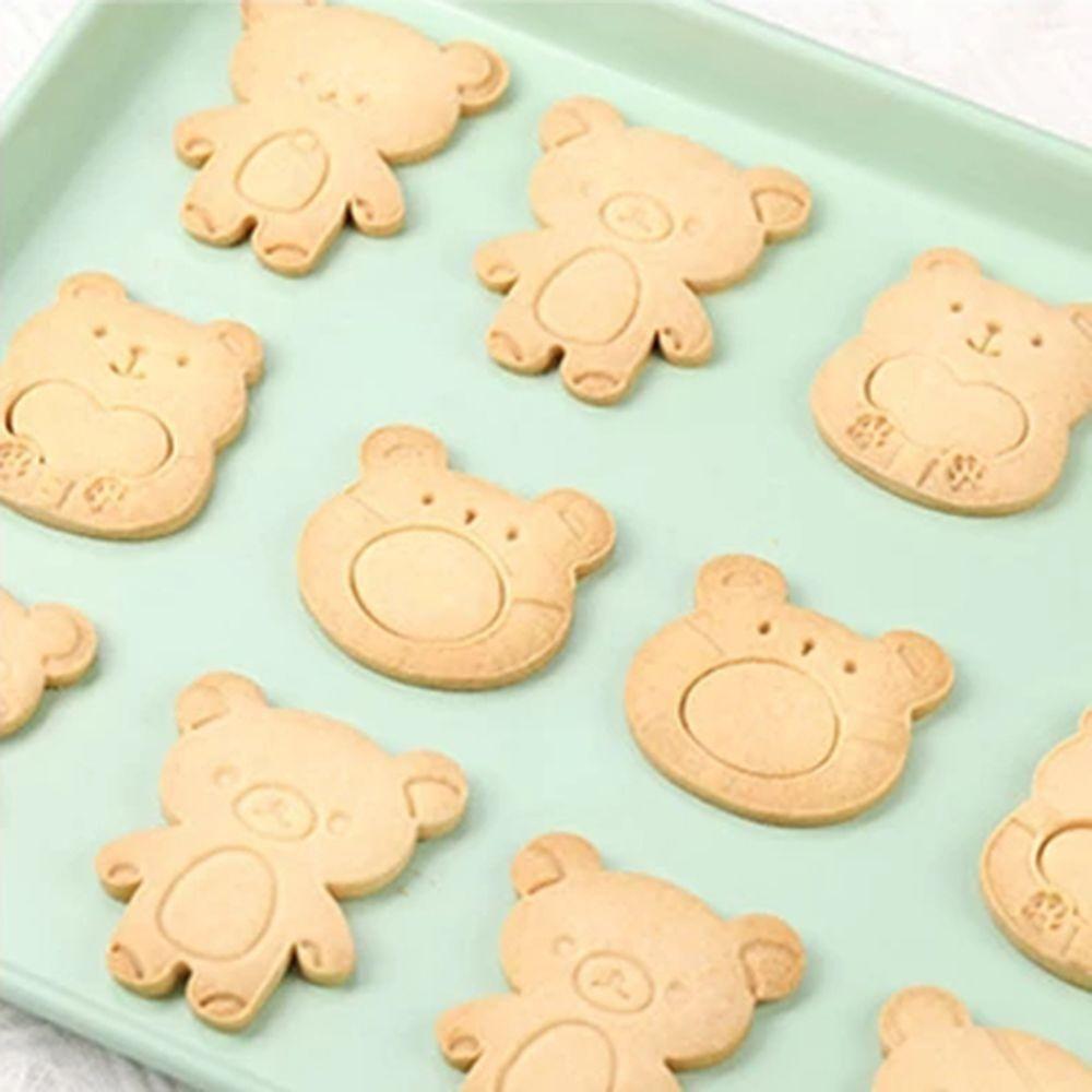 Baking Tool Biscuit Mold Kitchen Supplies Bear Cookie Mould New Bear Shape Dies