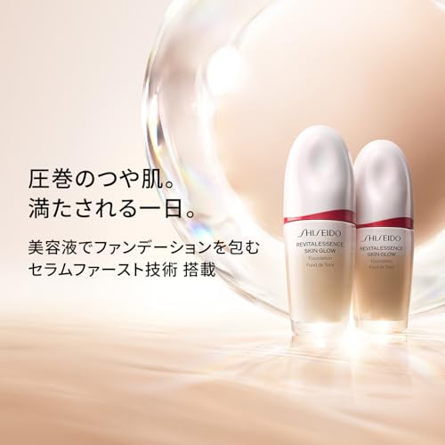 SHISEIDO Makeup Essence Skin Glow Foundation 130 Opal 30mL SPF30 PA+++ Serum Liquid Fragrance-Free Radiance Firmness Color Variation Coverage