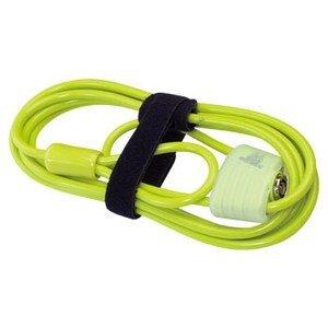 

TIOGA Double Loop Cable Lock, Lime Green