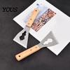 Multi-function Scraper Tool 2/3/5Pcs Knife, Stainless Steel Scraping Blade with Mirror Polished Sharp Tile Grout Edge, Multi-Function Wrench