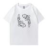 Summer 2026 Minimal Koi Carp Print Oversized Tshirt 100 Cotton Unisex Women Short Sleeve Tee Shirt Unisex Casual Popular Clothing