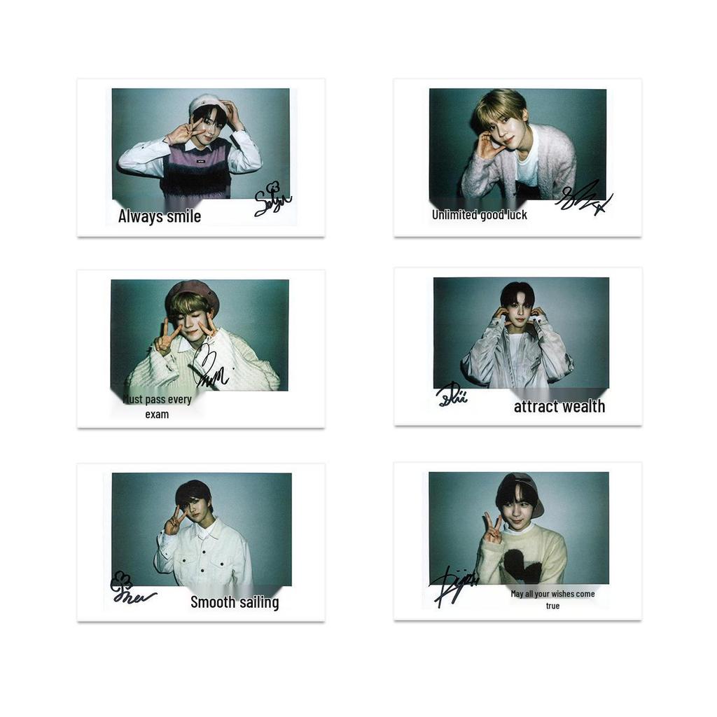 NCT WISH Garden Poppop Instant Photo & Special Card Set