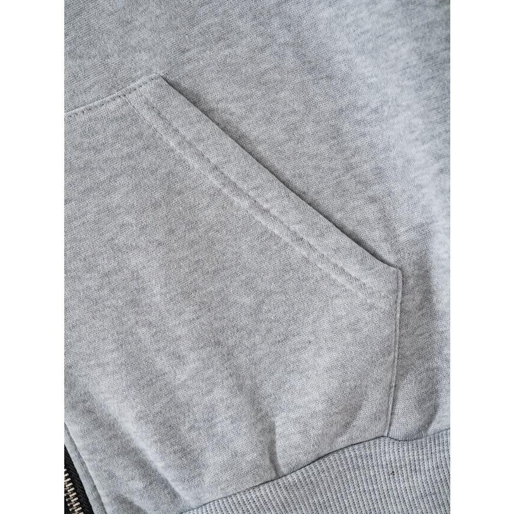 Herren Komplettset Sturmhaube mit Reißverschluss-Hoodie - Schwarz-Weißes Muster Sportbekleidung, Verstellbare Doppel-Mütze Warmer Übermantel