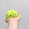 1/2 Bucăți Animale Decomprimante Broască Pufoasă Figurină Desene Animate Anime Broască Verde Jucărie de Pluș Broscuță Pufoasă Pandantiv Ornamente Drăguțe
