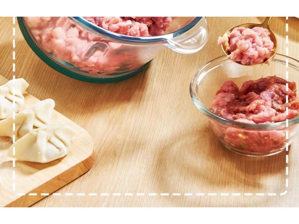 Multi-Functional Stainless Steel Food Processor with Copper Motor: Grinds Meat, Kneads Dough, and Makes Garlic Paste