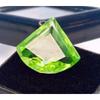 13-15 Ct Natural Green Peridot Fancy Cut Fabulous Certified Loose Gemstone