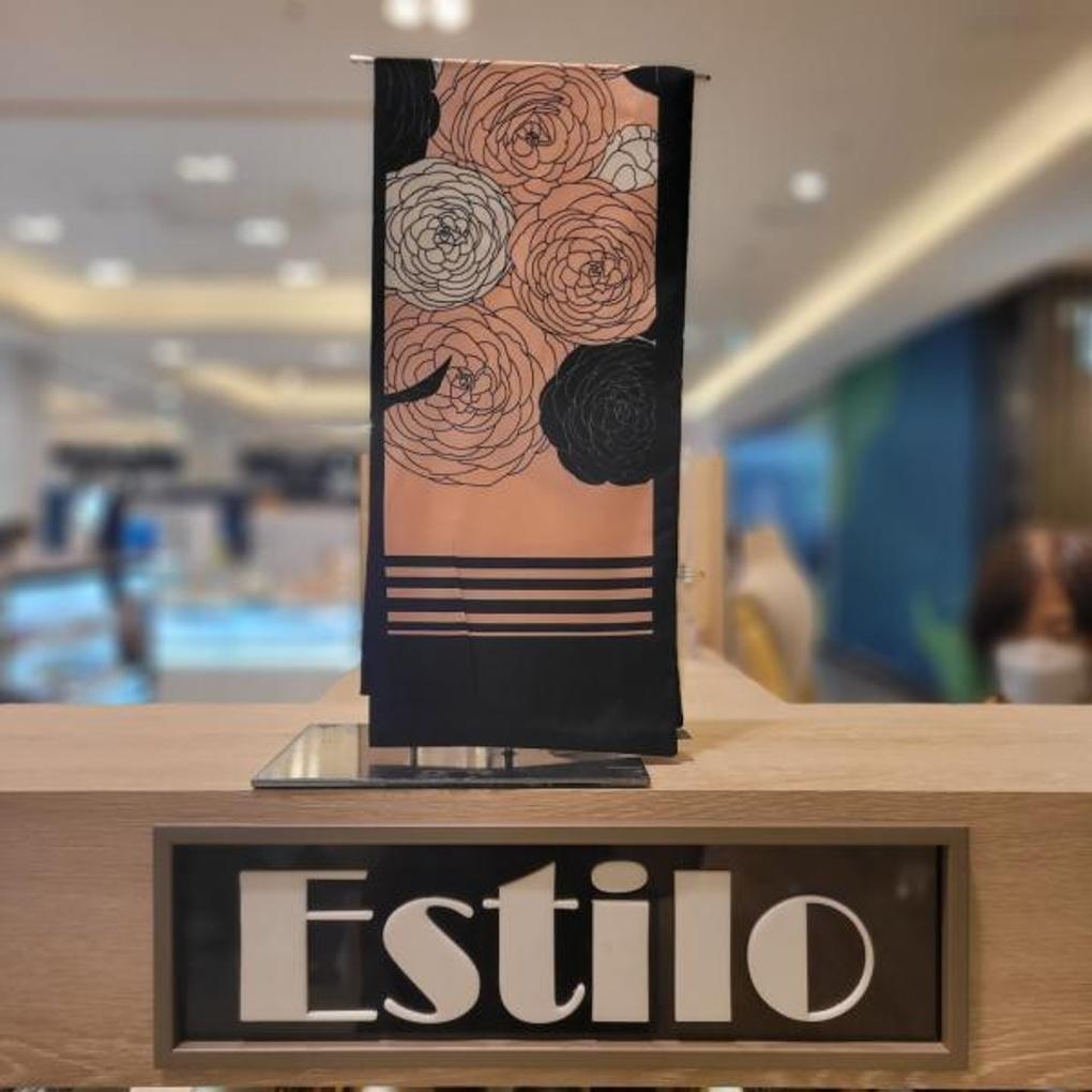 Unisex muffler Eve Flower E21F1PO413