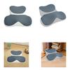Meditation Cushion Practical with Handle Premium Multifunctional Memory Foam White Gray