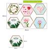 Green Plant Photo Frame Wall Sticker Removable Reusable Self Adhesive Wall Decal for Bedroom Living Room Home Decor