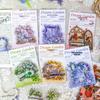 RetroStory Dream Garden Floral Sticker Pack for DIY Crafts and Creative Journals