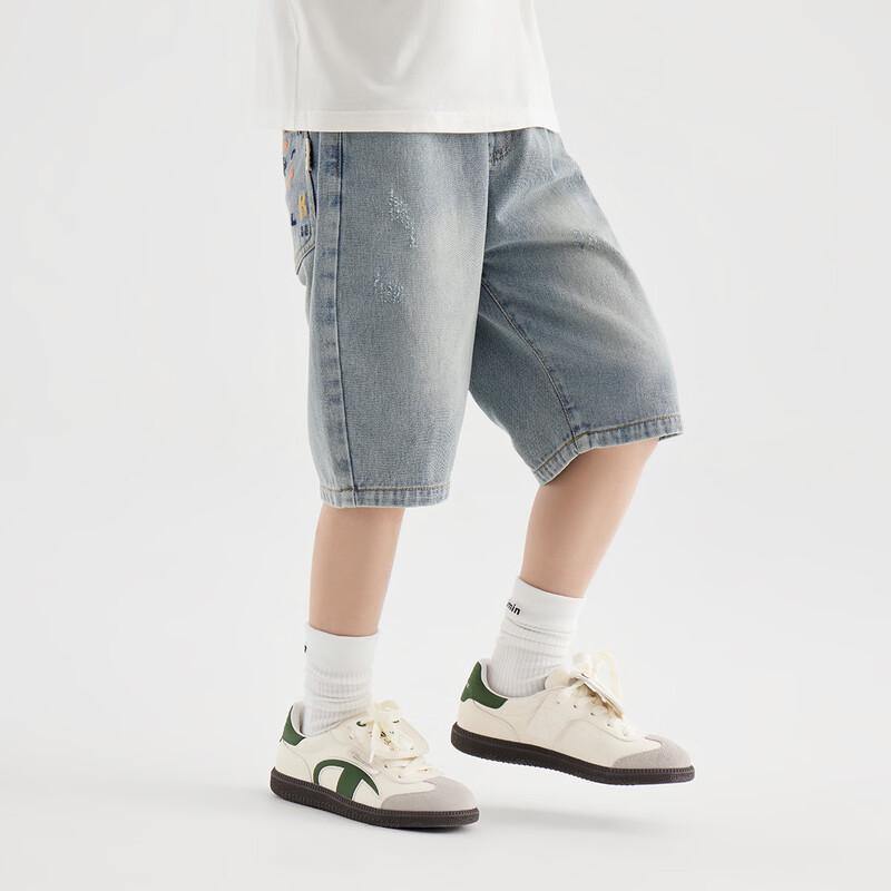 Boys' Casual Denim Bermuda Shorts