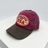 Personal Letter Embroidery Baseball Hats Breathable New Unisex Sunshade American Retro Peaked Caps Distress Versatile Street ins