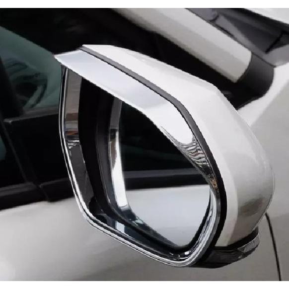 For Toyota Camry 2018-2024 Chrome Rearview Mirror Rain Eyebrow Cover