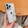 Przezroczysta, odporna na wstrząsy twarda akrylowa obudowa do Iphone 14pro Max 13 12 Mini 11 Pro Xs Max X Xr 14 miękki silikonowy zderzak przezroczysta okładka