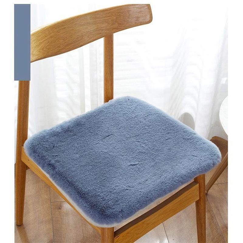 Four Season Universal Breathable Plush Cushion Chair Mats Office Home Cushion Modern Simple Style Comfortable Breathable Pads