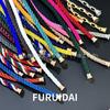 Fei Family Year of the Horse Diamond Horseshoe Buckle 8-Shaped Bracelet - Unisex, Versatile DIY Hand Rope for Couples