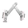 Opening Restrictor, Adjustable Limiter, Safety Stay, Home Hotel Casement 304 Stainless Steel 1.3cm