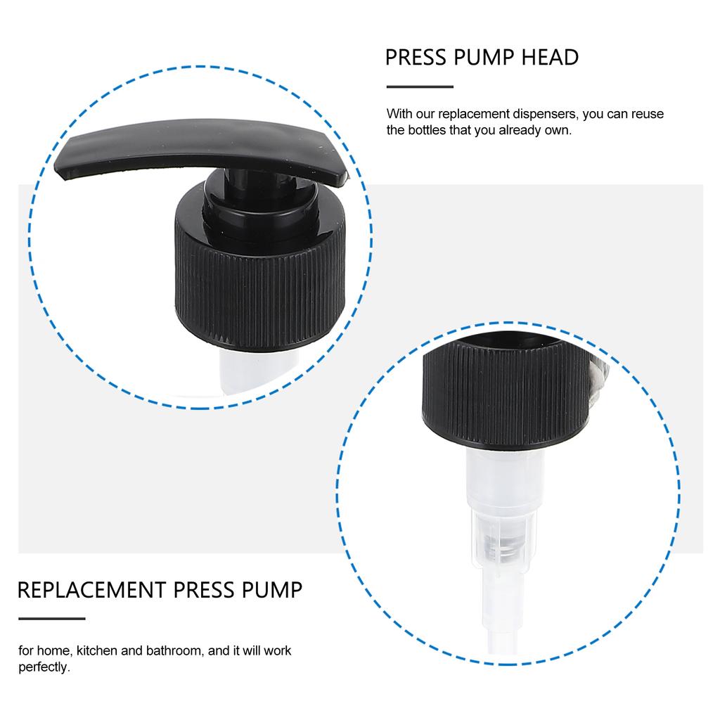 4 Pcs  28mm  Press Pump Head Lotion Pump Dispenser Replacement Liquid Soap Pumps Dispener Bottle Emulsion Lotion Jars Press 