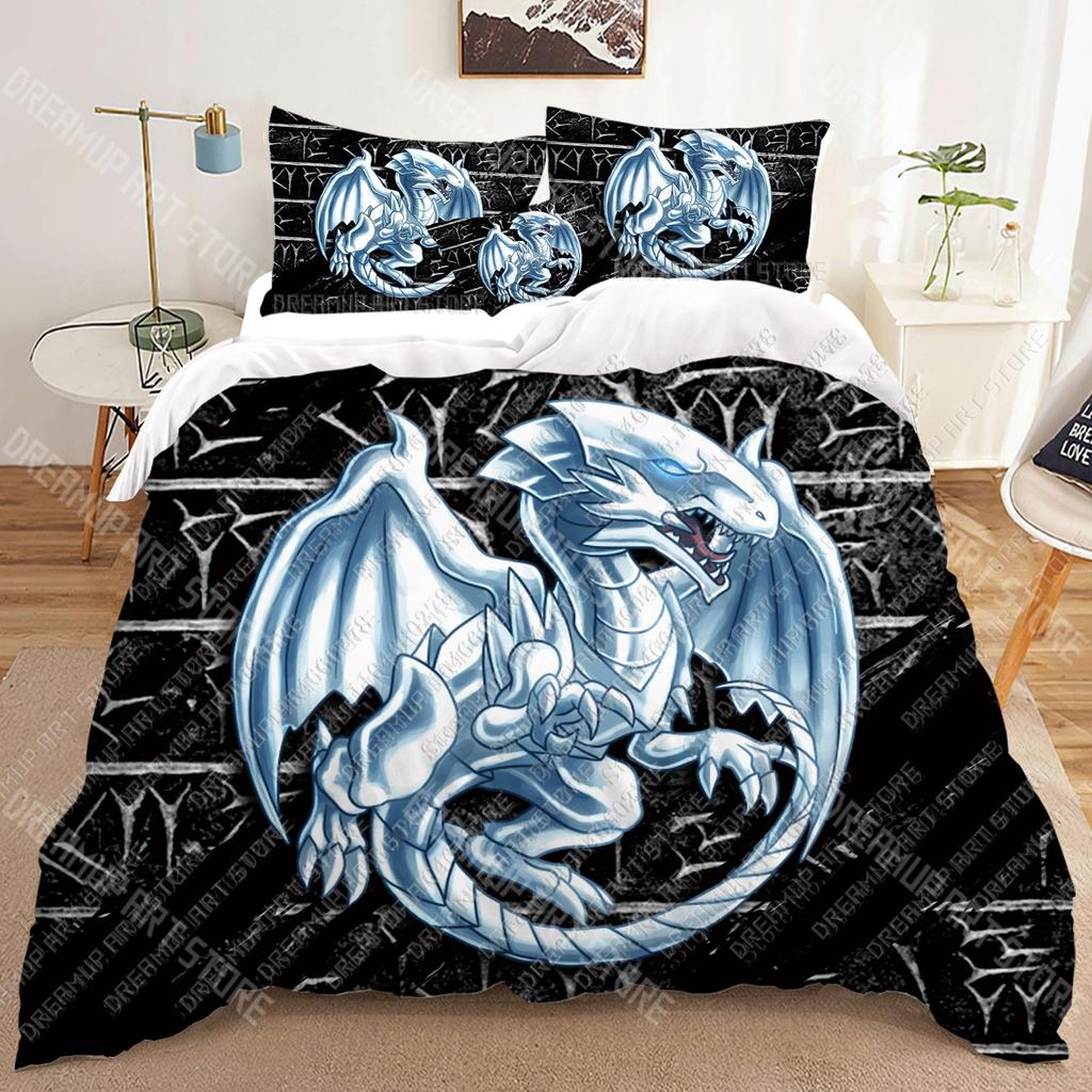 Anime Yu Gi Oh 3D Bedding Sets Print Duvet Cover Adults_ Children Bed Comforter Birthday Gift Dropshipping