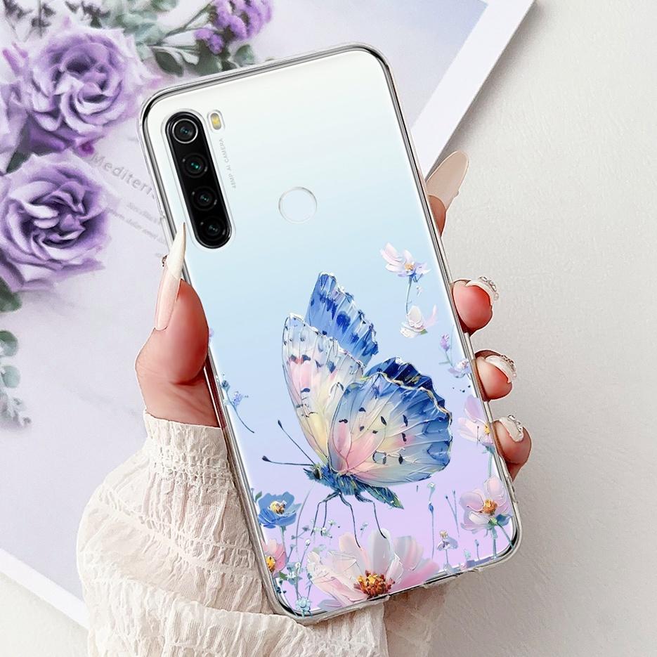 For Xiaomi Redmi Note 8 2021 Case Note 8T New Fashion Painted Cover Soft Silicone Phone Case For Redmi Note 8 Pro Note8 T Fundas