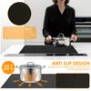 Large Induction Cooktop Protector Mat Reusable Induction Cooktop Cover Translucent Induction Hob Protector Pad for Cooker