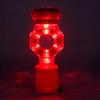 Dual-Sided LED Solar Traffic Safety Cone Flashing Light