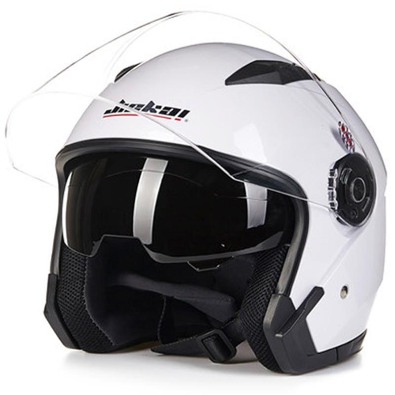 JIEKAI JK-512 Dual Lens Motorcycle Helmet Electric Bike Commuting