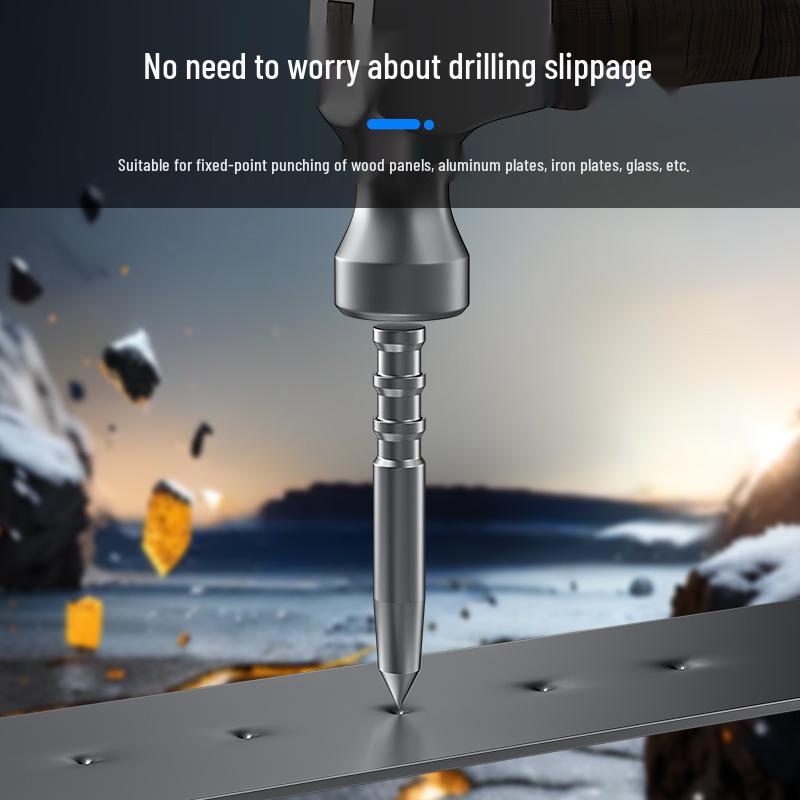 High-Precision Manual Center Punch for Drilling and Marking