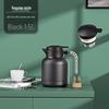 304 Stainless Steel Insulated Kettle with Intelligent Temperature Display - Household Stewing Tea Pot, Commemorative Business Souvenir.