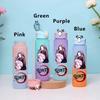 750ML Demon Slayer Cartoon Plastic Gradient Water Cup Portable Leak Proof Water Bottle Student Outdoor Sports Travel Water Cup