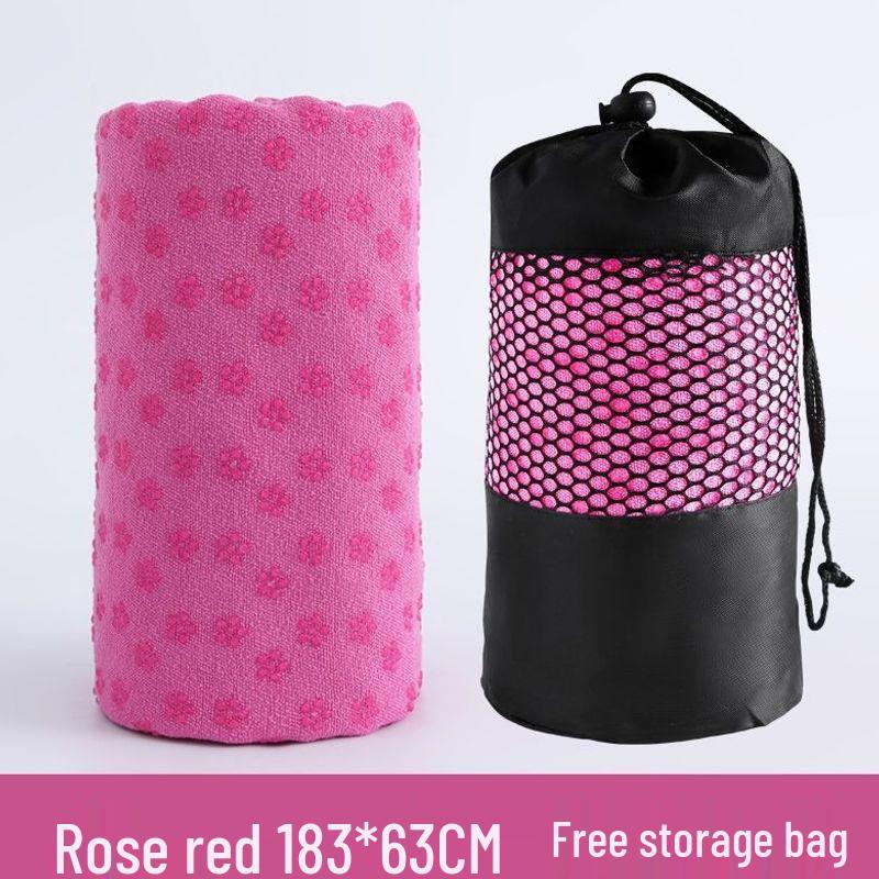 Non-Slip Yoga Mat Cover: Widened & Thickened, Sweat-Absorbing Fitness Towel