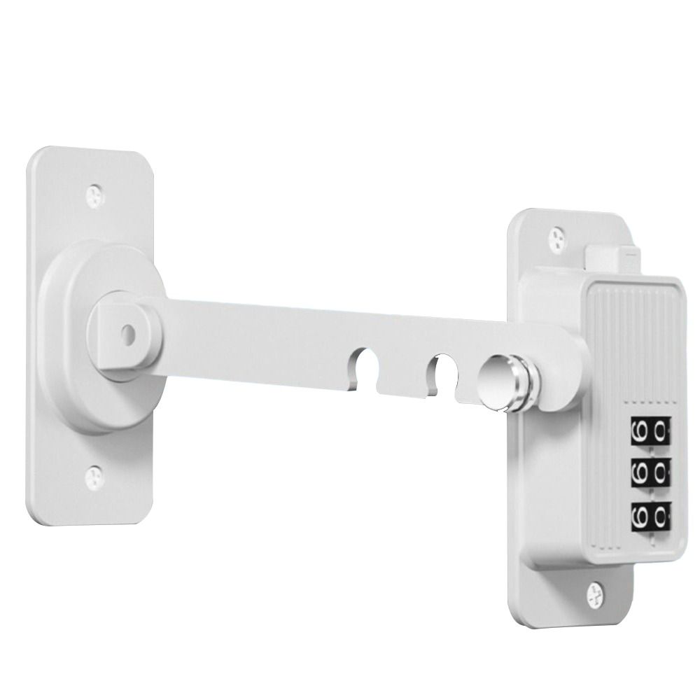 ABS Baby Safety Lock Strong Fixation No Drilling Installation Digital Password Lock Anti-pinch Design Coded Lock System