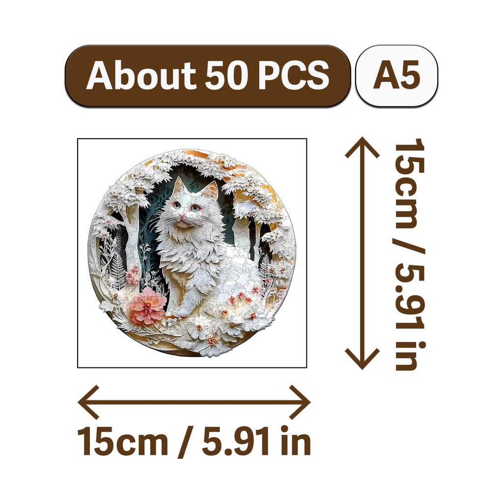 The Owl and Animals Theme Wooden Jigsaw Puzzle Wood Home Decor Painting Christmas and Halloween Gift Toy for Teen and Kid