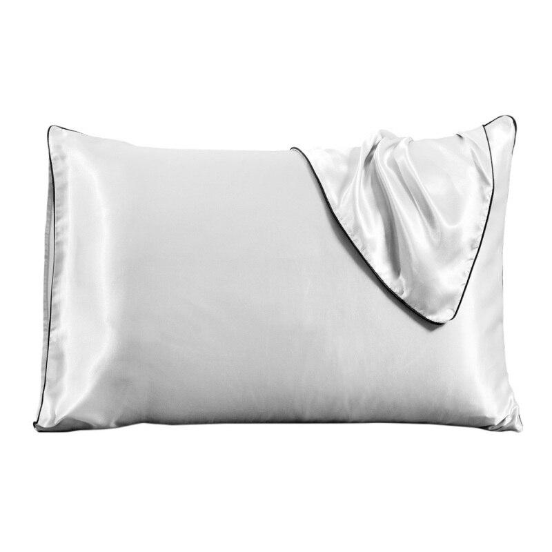 polyester silk pillowcases