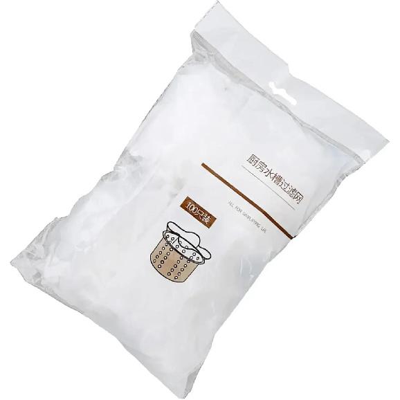 Kitchen Sink Saver 100pcs Disposable Mesh Bags Sink Strainer Sink Net Filter Bags for Collecting Food Waste Leftover Garbage6