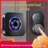 Wireless Doorbell with Remote Control: Ultra-Long Range, Anti-Theft, Dual Receiver, Ideal for Home and Elderly Use.