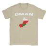 Oman Flag T Shirt Summer Oman Map Omani National Day Cotton T Shirts For Men Popular Print Tee Shirt Short Sleeve Awesome Tees